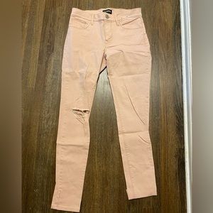 Size 4 EXPRESS pale pink jegging